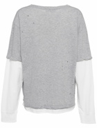 DSQUARED2 Long-sleeved Logo Jersey T-shirt