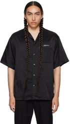 Neighborhood Black Embroidered Shirt