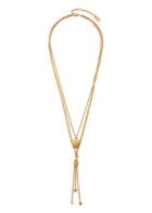 Chloe The Chloé Mini Paddington Layered Charm Necklace - Gold - One Size