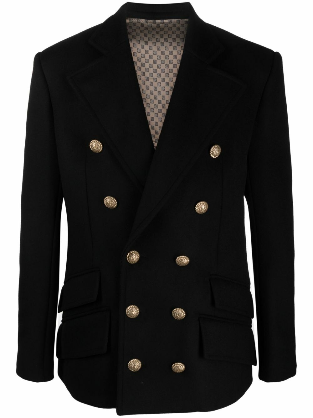 Photo: BALMAIN - Double-breasted Jacket In Wool