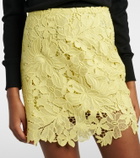 Sportmax Bora floral lace miniskirt
