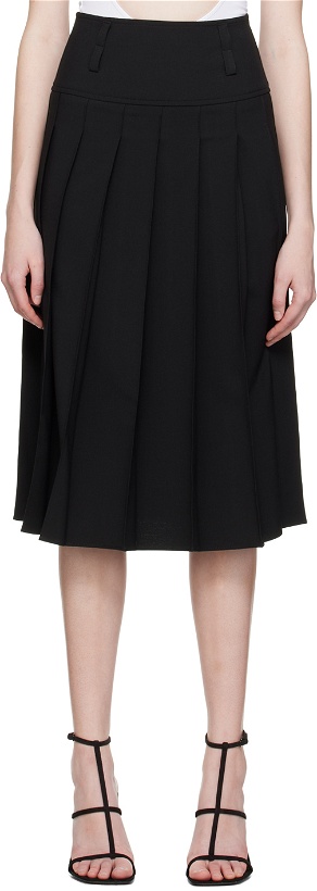 Photo: Beaufille Black Devi Midi Skirt