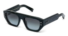 Balmain B-army Ii - Leather Black / Black Rhodium Sunglasses