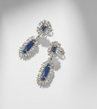 Suzanne Kalan 18kt white gold earrings with gemstones