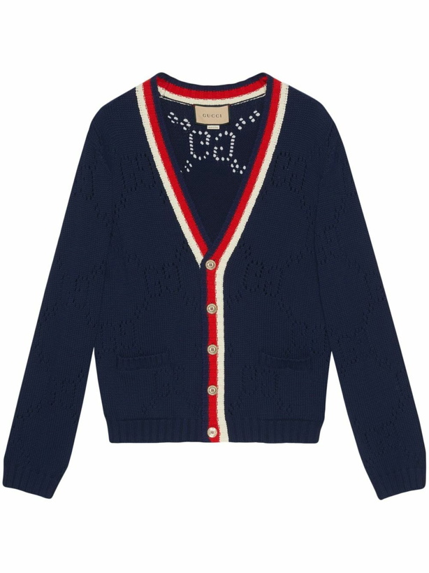 Photo: GUCCI - Cardigan With Logo