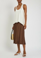 Skiim Ruby Silk top Off White