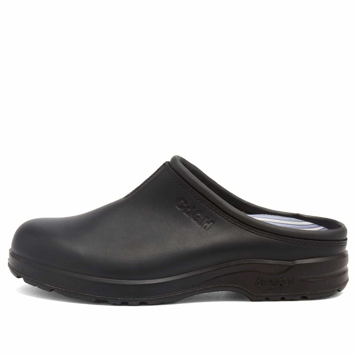 Photo: Comme des Garçons Homme Men's x Blunstone Leather Mule in Black