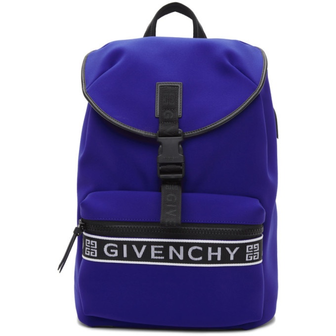Photo: Givenchy Blue 4G Light 3 Backpack
