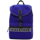 Givenchy Blue 4G Light 3 Backpack