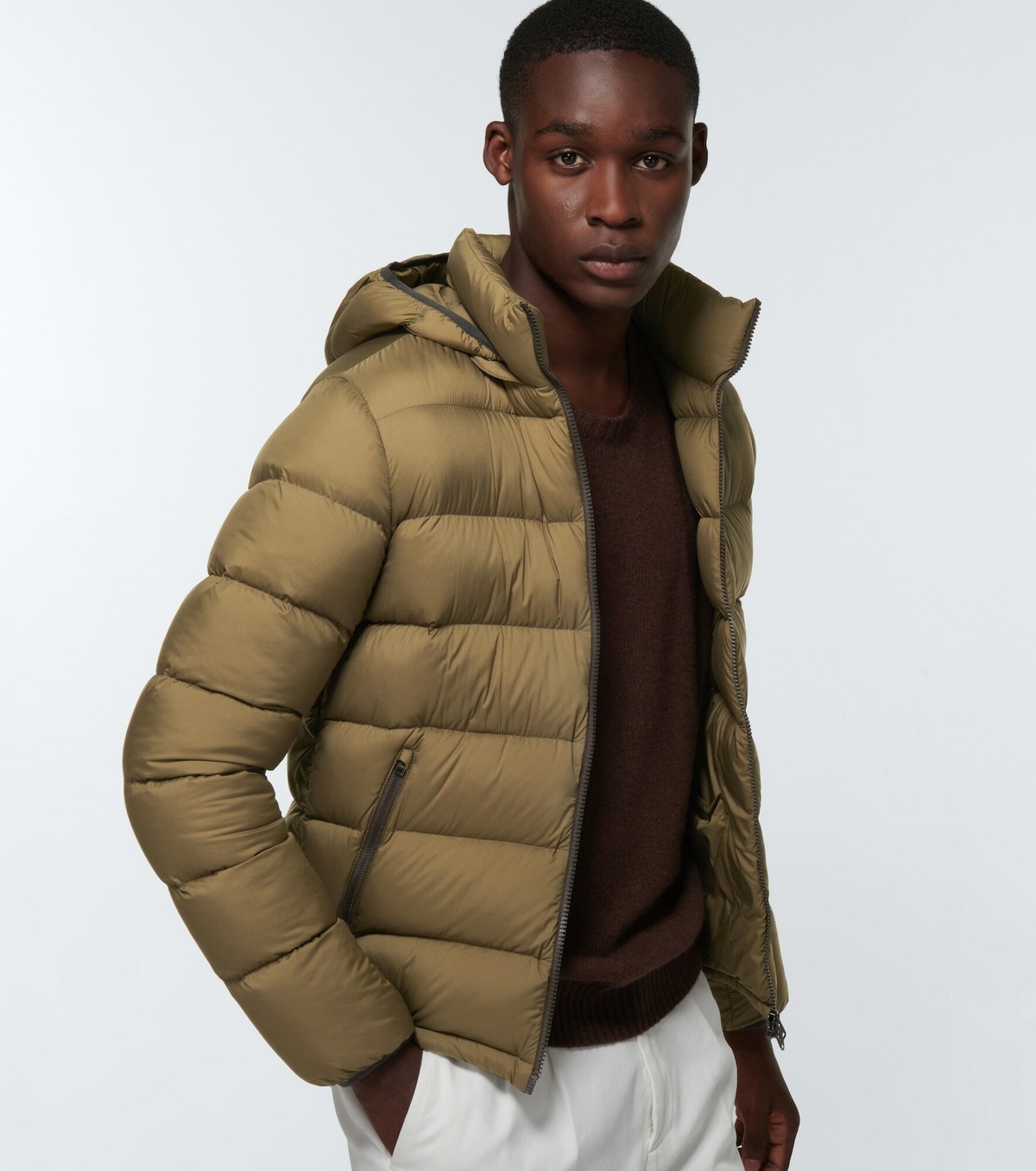 【送料&関税込】Herno Dark Brown Down Jacket HERNO Down Jacket brown | eBay