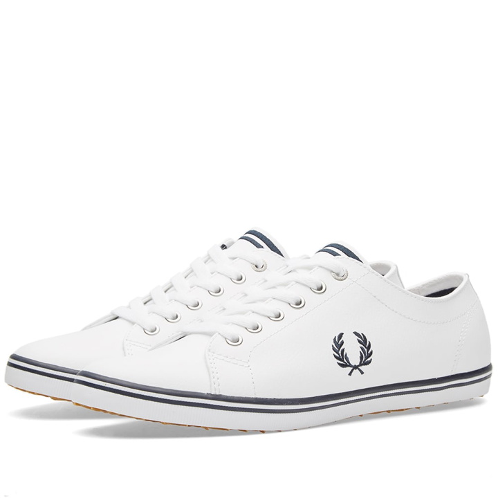 Photo: Fred Perry Kingston Leather Sneaker White
