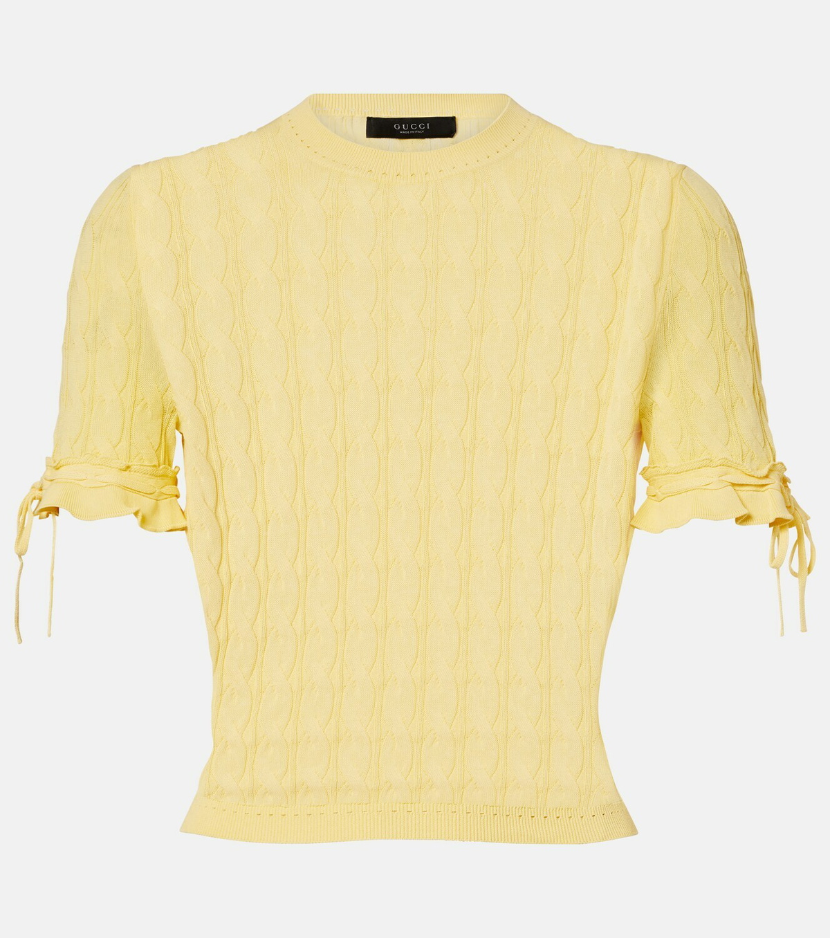 Gucci Cable-knit sweater