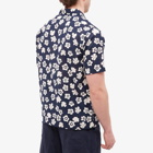 Universal Works Men's Flower Road Shirt in Indigo