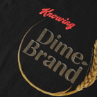 Dime Men's Grain T-Shirt in Black
