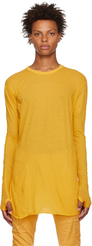 Photo: Boris Bidjan Saberi Yellow LS1 Long Sleeve T-Shirt
