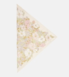 Calvin Klein Collection Lorelai floral silk scarf