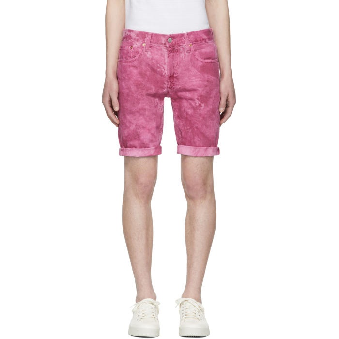 Photo: Levis Pink Denim 511 Cut-Off Shorts