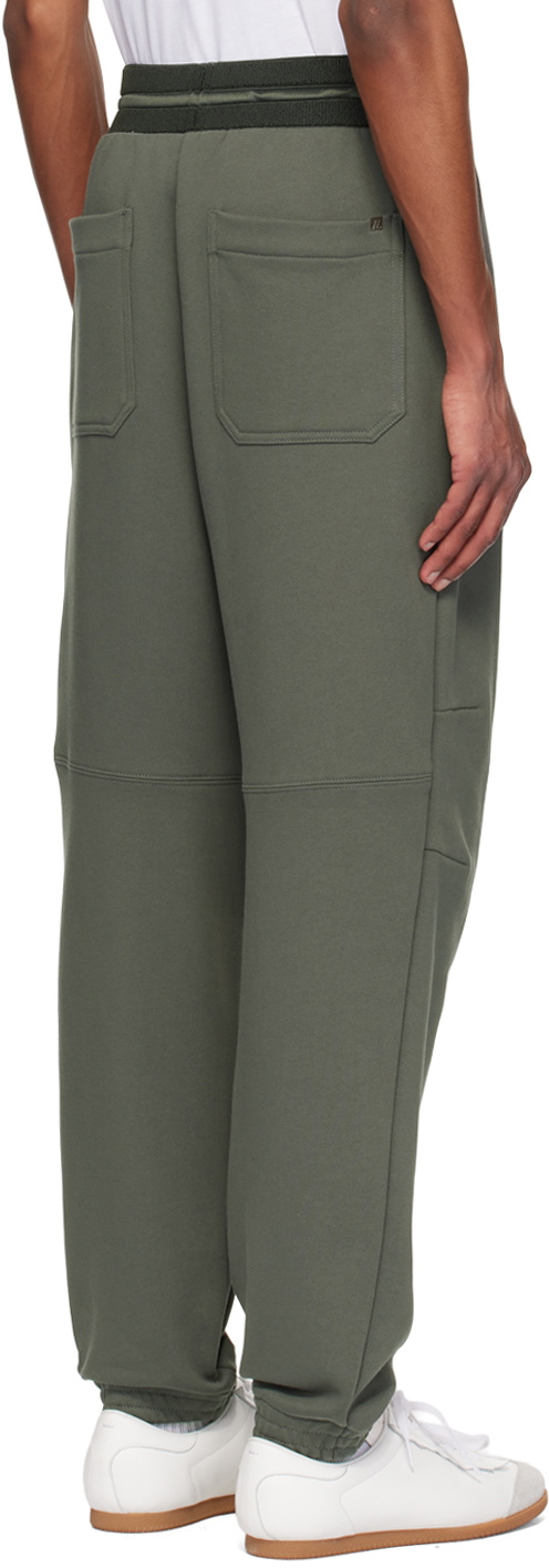 Helmut Lang Gray Curve Sweatpants