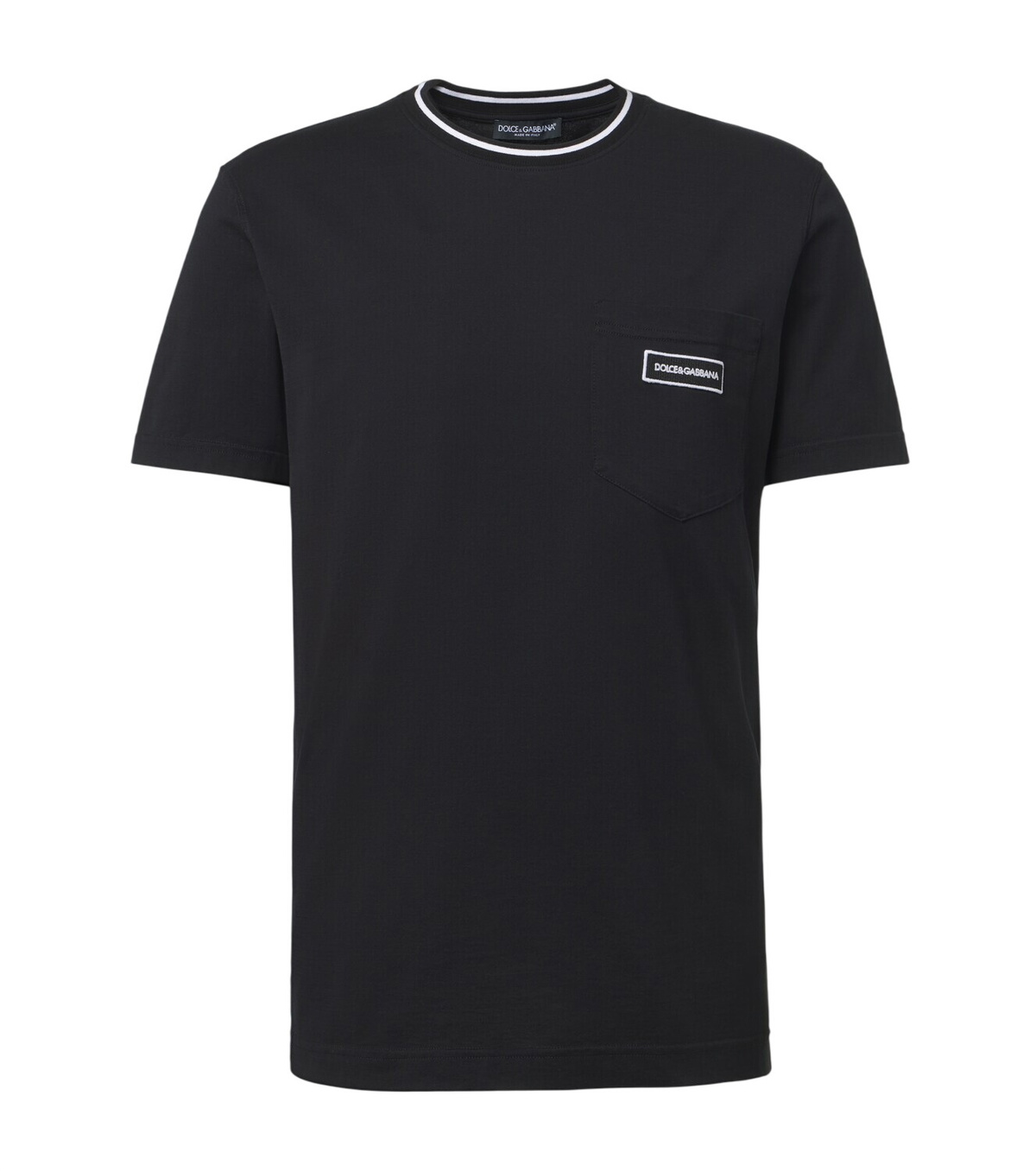 Dolce and Gabbana White Prince Patch T-Shirt Dolce & Gabbana