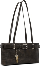 OSOI Brown Shoulder Brocle Bag