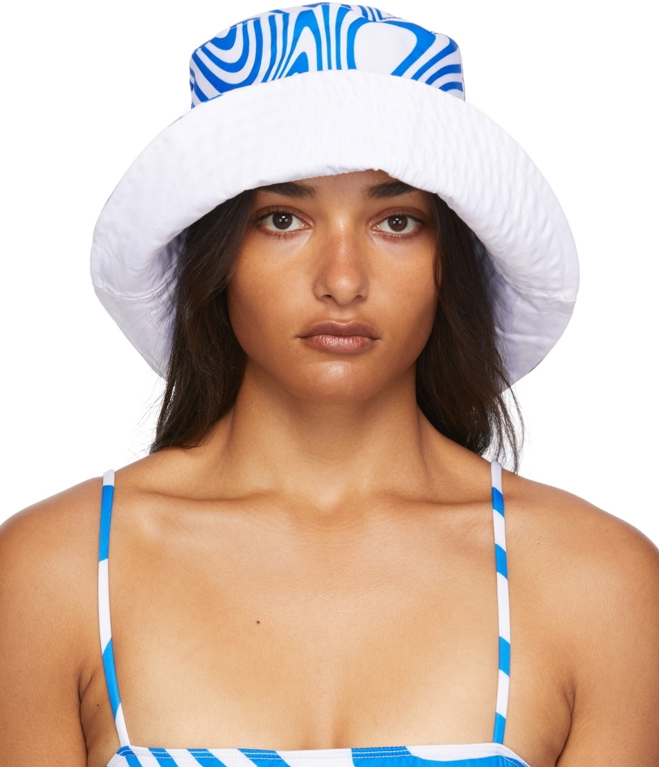 FENSI SSENSE Exclusive Reversible Miss Japan Bucket Hat