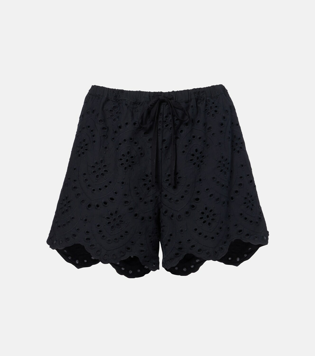 Poupette St Barth Cruse broderie anglaise cotton shorts
