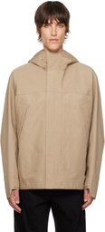 LEMAIRE Tan Soft Technical Parka Jacket
