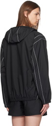 John Elliott Black Paneled Anorak Jacket