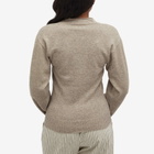 Faithfull The Brand Women's Frederikke Cashemere Sweater in Taupe Marle