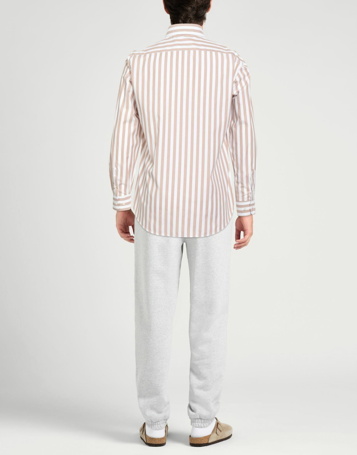 Berna Mens Shirt Light brown