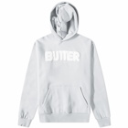 Butter Goods Men's Puff Logo Hoody in Cement