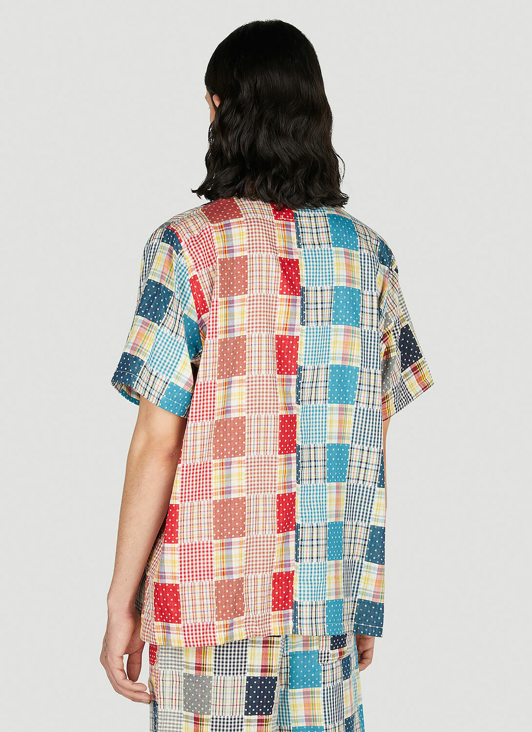 (Di)vision Patchwork Check Shirt