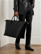 TOM FORD - Croc-Effect Patent-Leather Tote Bag