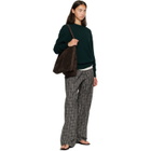 TOTEME Brown Belted Suede Tote