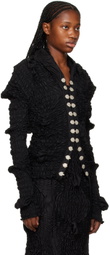 Feben Black Armour Blouse