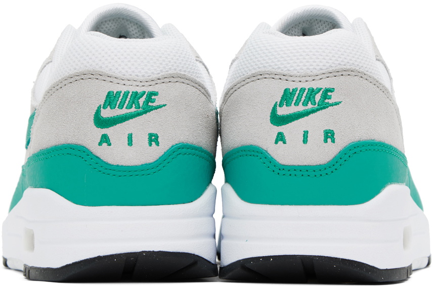 white and green air max