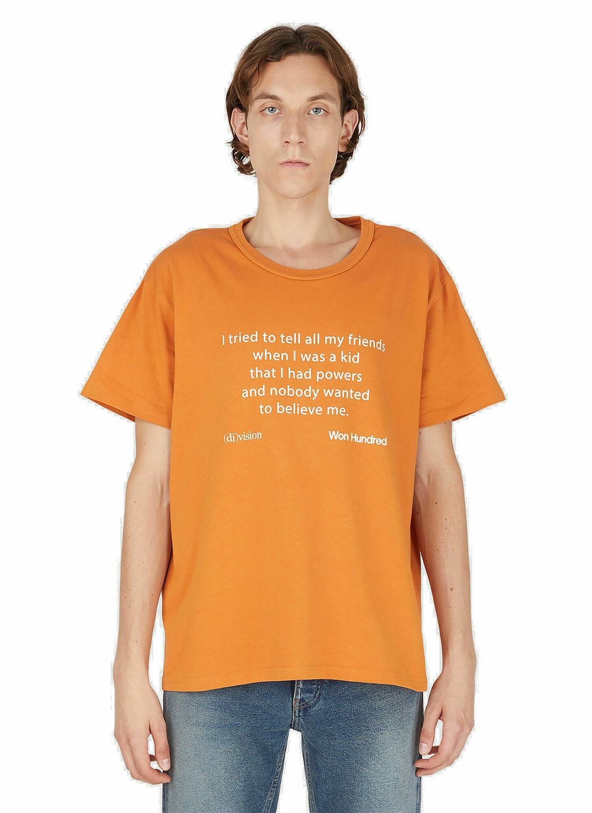 Photo: Co-Branded T-Shirt in Orange