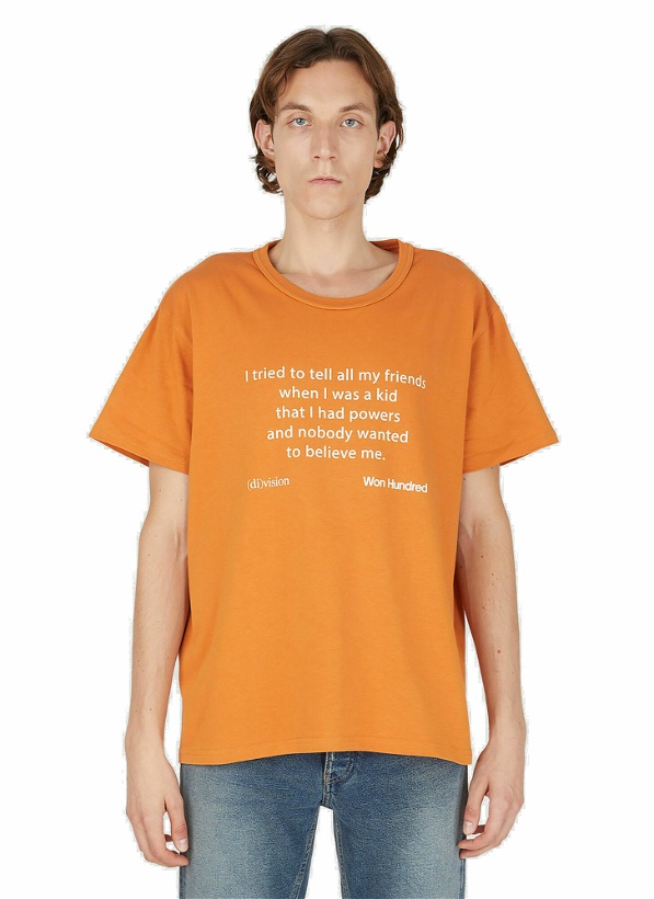 Photo: Co-Branded T-Shirt in Orange