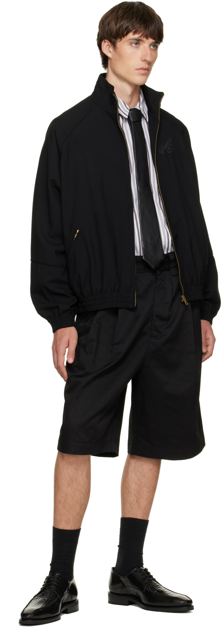 WILLY CHAVARRIA Black Ruff Rider Track Jacket
