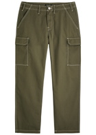 True Religion Straight-leg Twill Cargo Trousers Khaki