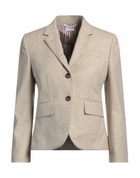 Thom Browne Womens Blazer in Beige