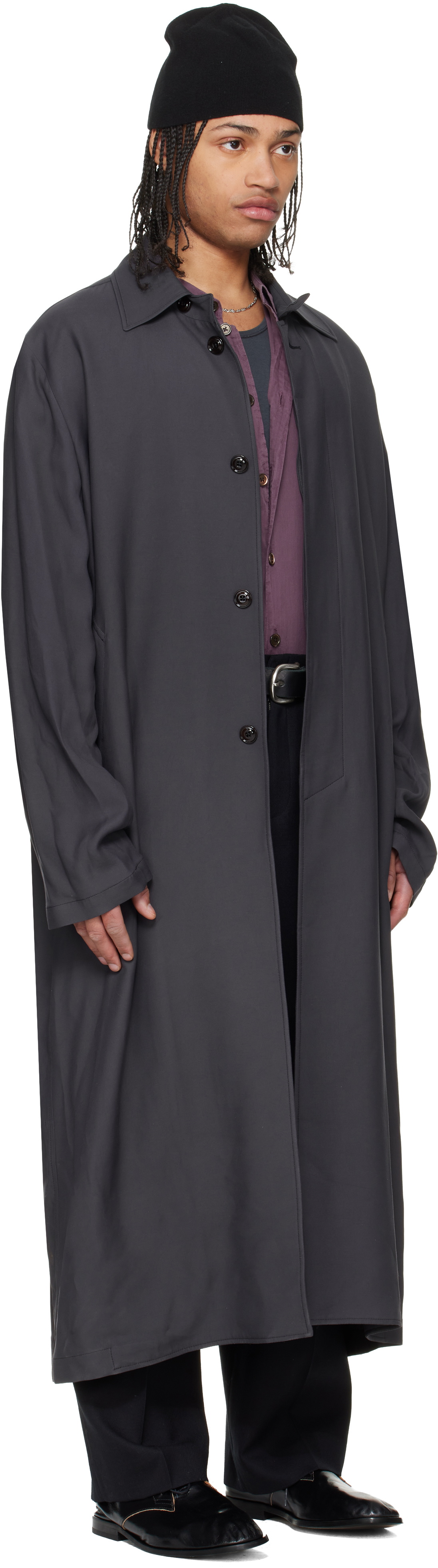 OUR LEGACY Black Cloak Coat
