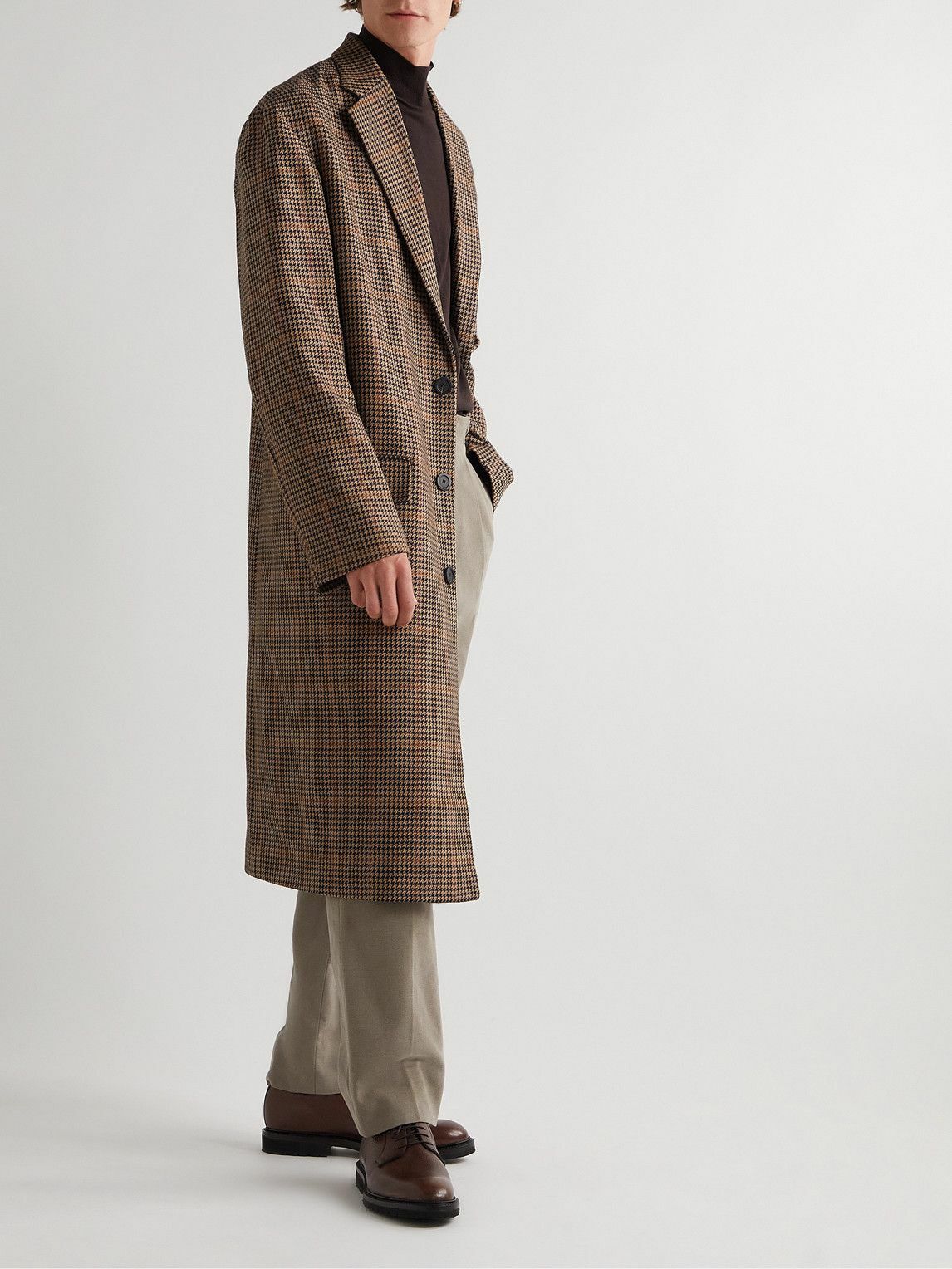 George Cleverley - Archie Full-Grain Leather Derby Shoes - Brown