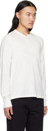 rag & bone White Classic Flame Henley