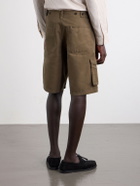 Jeanerica - Monti Straight-Leg Cotton Shorts - Brown