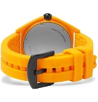 Bamford Watch Department - Mayfair Rubber Watch - Yellow