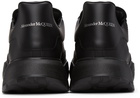 Alexander McQueen Black Court Trainer Sneakers