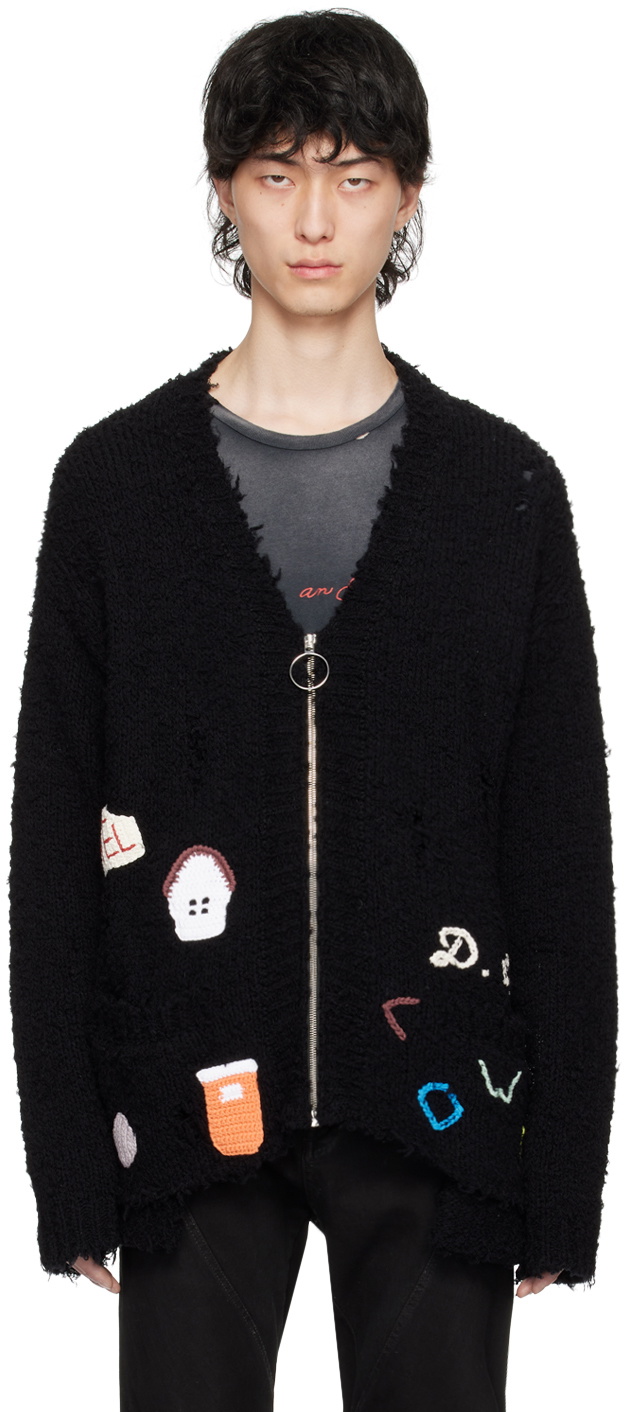 PALY Black 'D. Store Cowboy' Cardigan