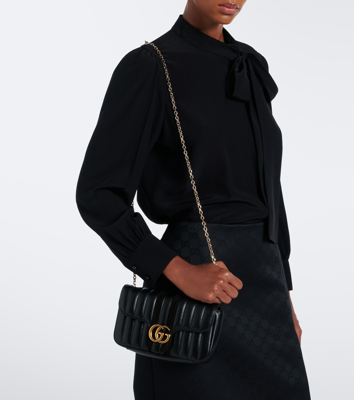 Gucci Jetset GG Marmont Small shoulder bag