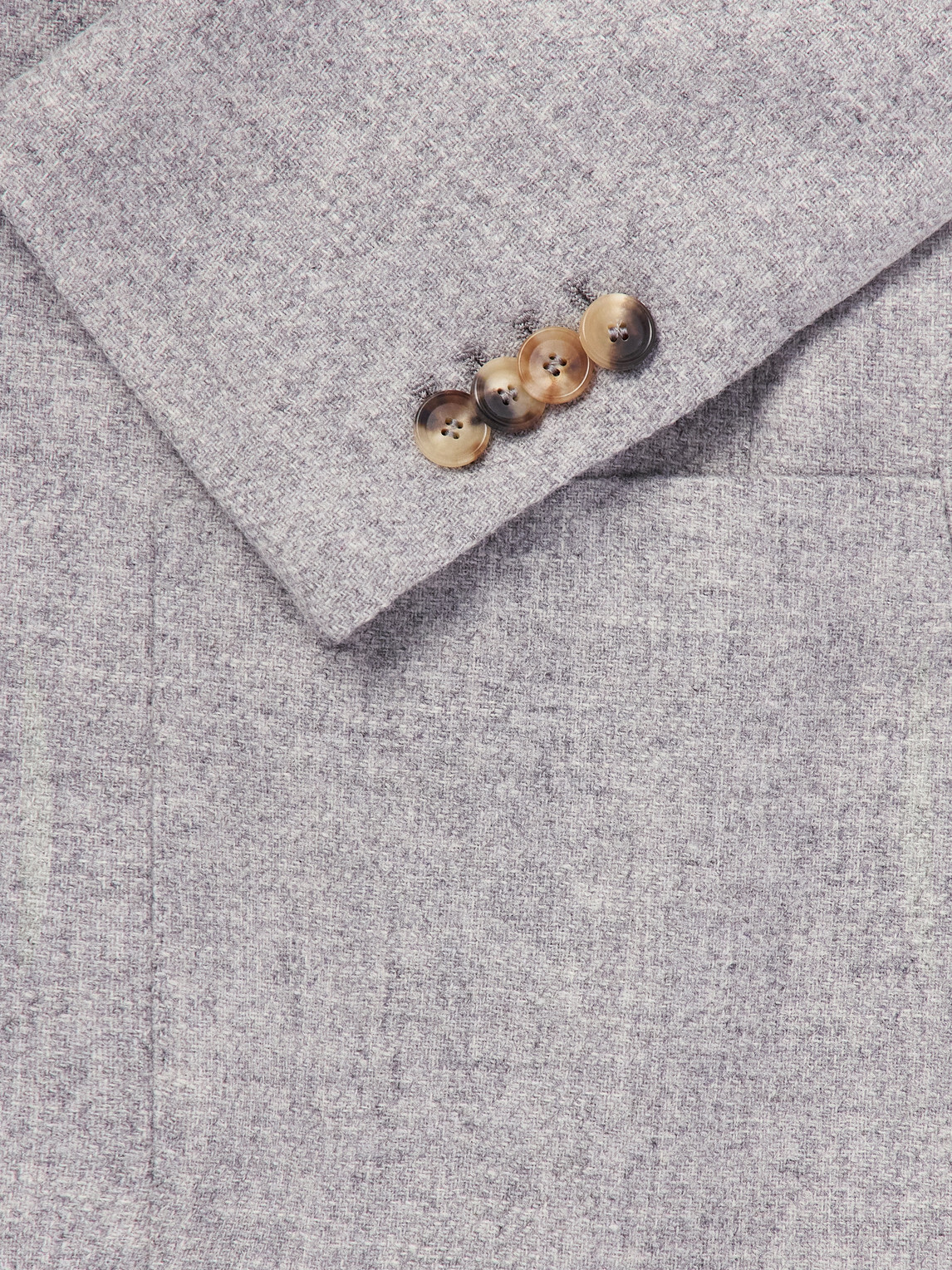 De Petrillo - Posillipo Wool and Cashmere-Blend Blazer - Gray